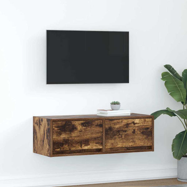 TV-Schrank Räuchereiche 80 cm