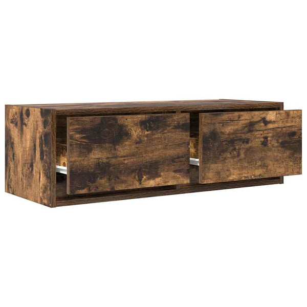 TV-Schränke Räuchereiche 80 cm, 2er-Set