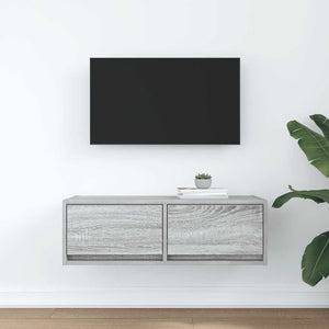 TV-Schrank Grau Sonoma 80 cm