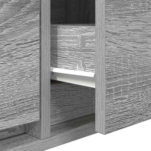 TV-Schrank Grau Sonoma 80 cm