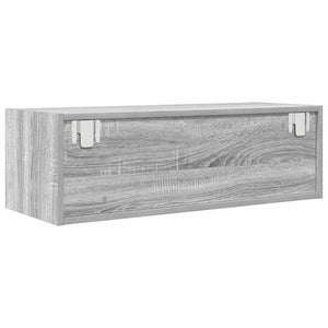 vidaXL Meubles TV 2 pcs Gris Sonoma 80x31x25,5 cm Bois d'ingénierie