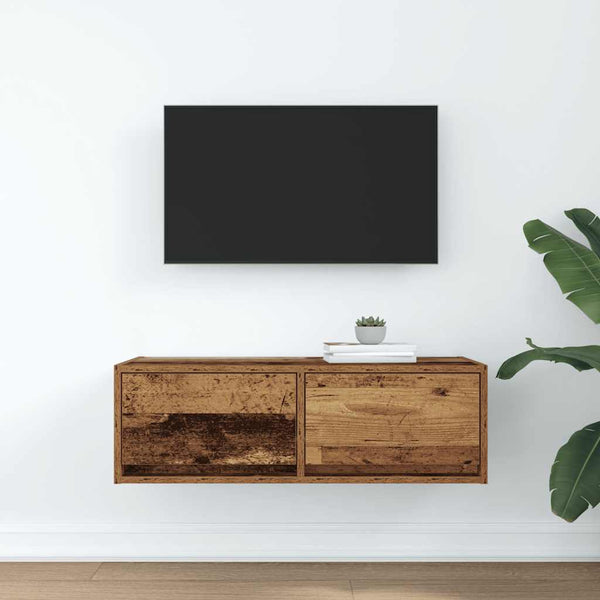 TV-Schrank Altholz-Optik, 80 cm
