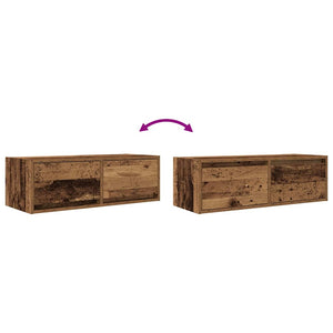 TV-Schränke Altholz-Optik, 2er Set