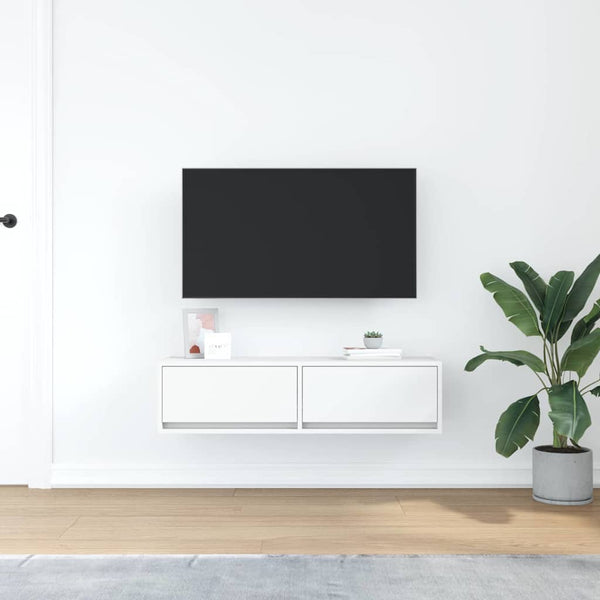 Weißer TV-Schrank mit Schubladen