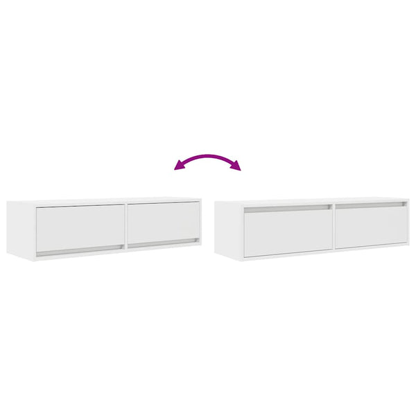 Weißer TV-Schrank mit Schubladen