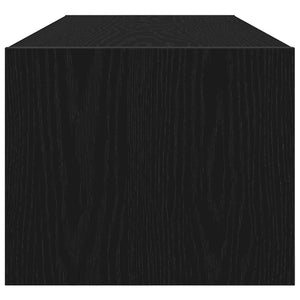 Wandmontierter TV-Schrank, Schwarz Eiche, 100 cm