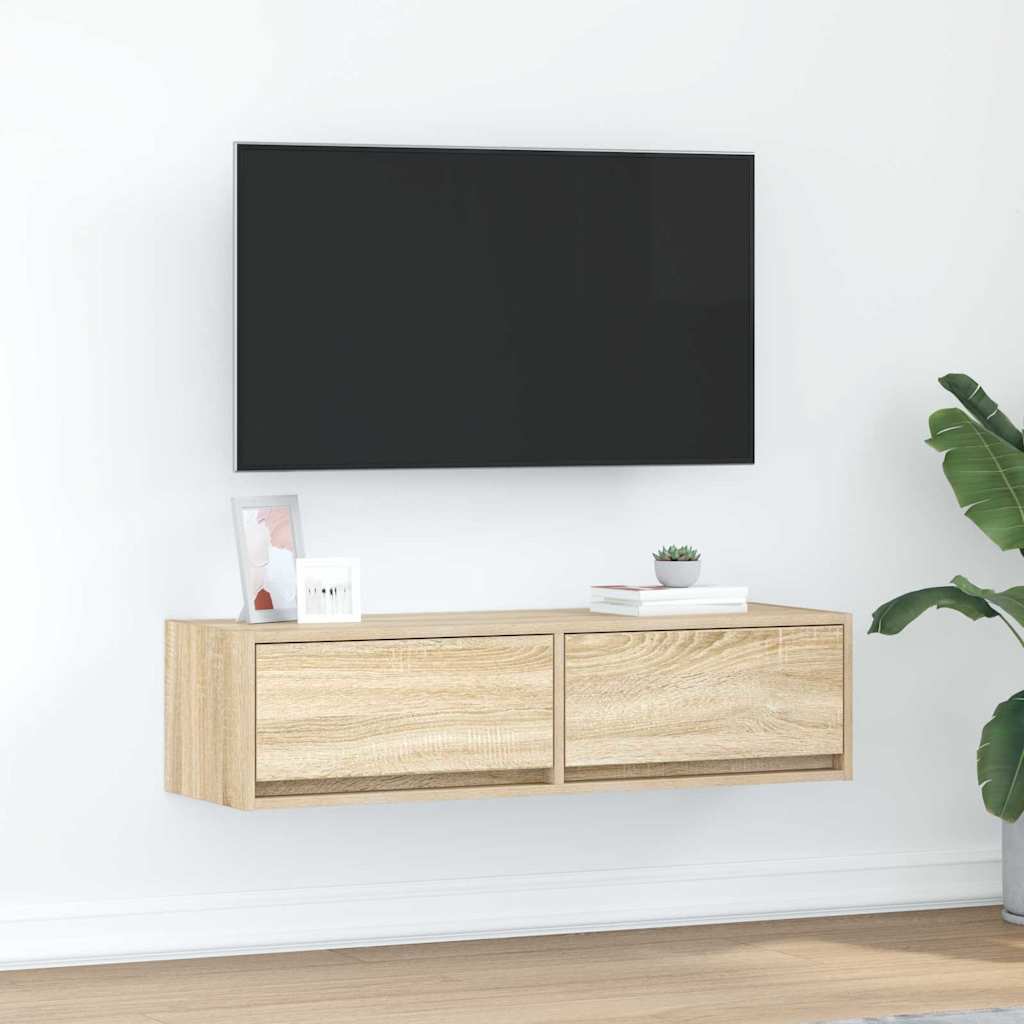 Sonoma Eiche TV-Schrank, 100 cm