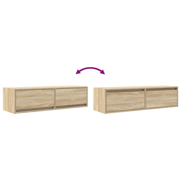 Sonoma Eiche TV-Schrank, 100 cm