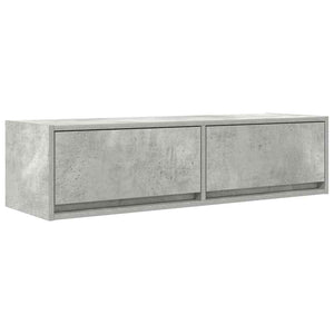 Betongrauer TV-Schrank, 100 cm
