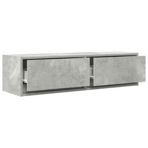 Betongrauer TV-Schrank, 100 cm