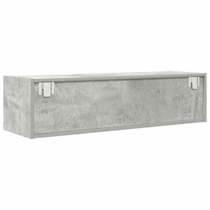Betongrauer TV-Schrank, 100 cm