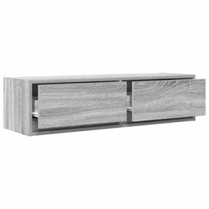 Grauer TV-Schrank Sonoma, 100 cm