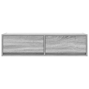 Grauer TV-Schrank Sonoma, 100 cm