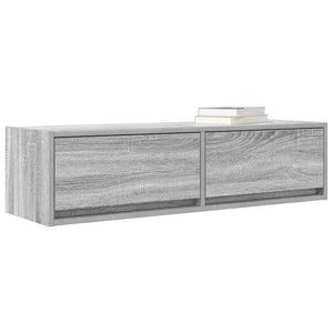 Grauer TV-Schrank Sonoma, 100 cm