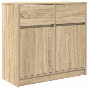 Sideboard Sonoma-Eiche 80x34x76 cm