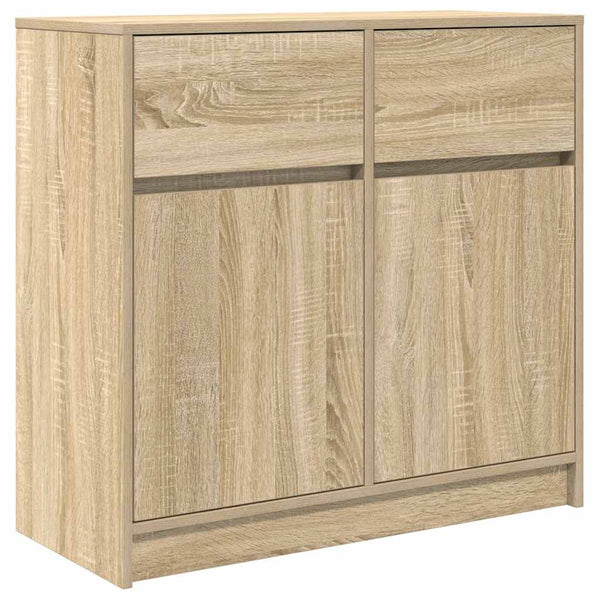 Sideboard Sonoma-Eiche 80x34x76 cm