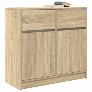 Sideboard Sonoma-Eiche 80x34x76 cm