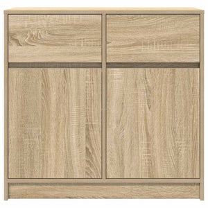 Sideboard Sonoma-Eiche 80x34x76 cm