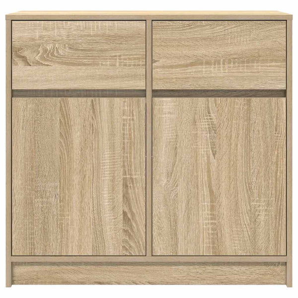 Sideboard Sonoma-Eiche 80x34x76 cm