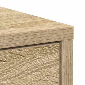 Sideboard Sonoma-Eiche 80x34x76 cm