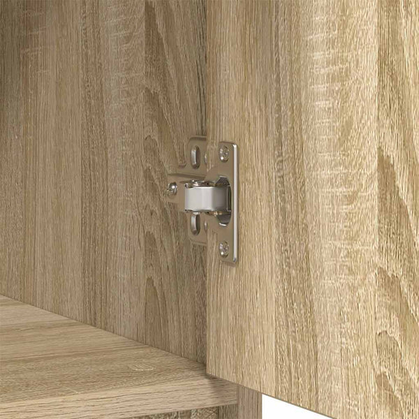 Sideboard Sonoma-Eiche 80x34x76 cm