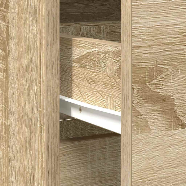 Sideboard Sonoma-Eiche 80x34x76 cm