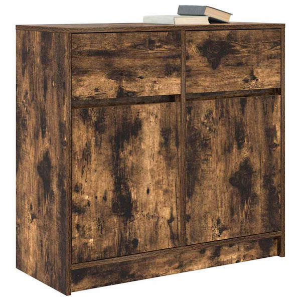 Sideboard Räuchereiche mit Schublade 80 cm