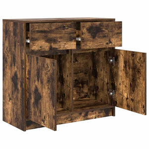 Sideboard Räuchereiche mit Schublade 80 cm