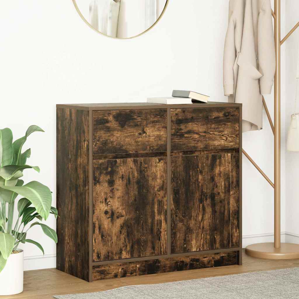 Sideboard Räuchereiche mit Schublade 80 cm