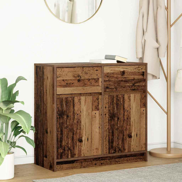 Sideboard Altholz-Optik 80 cm
