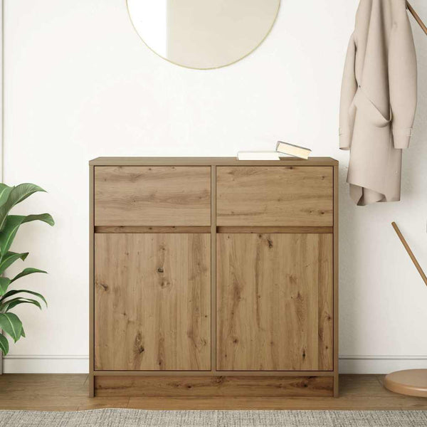 Sideboard Artisan-Eiche 80 cm mit Schublade