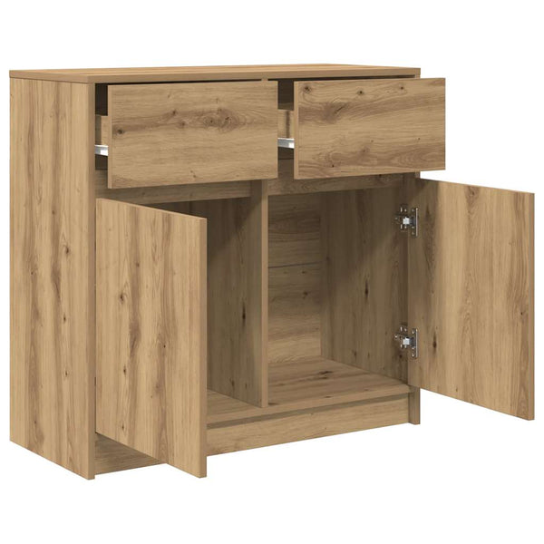 Sideboard Artisan-Eiche 80 cm mit Schublade