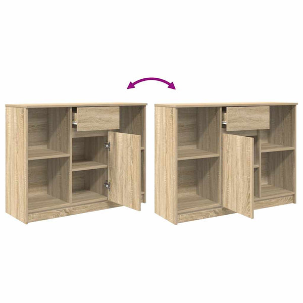 Sideboard Sonoma-Eiche mit Schublade