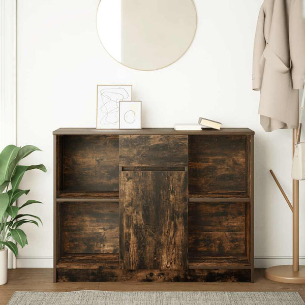 Sideboard Räuchereiche mit Schublade, 101 cm