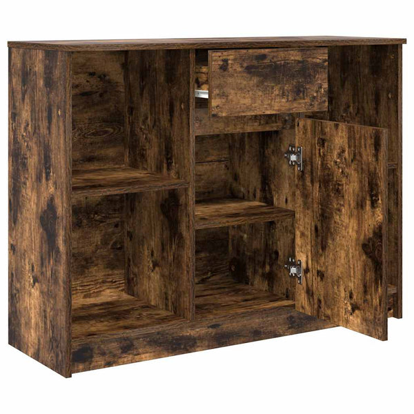 Sideboard Räuchereiche mit Schublade, 101 cm