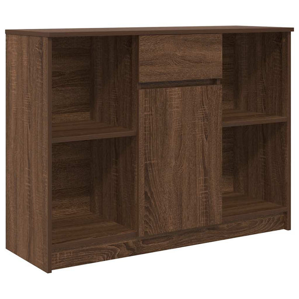Sideboard Braun Eichen-Optik 101x35x76 cm