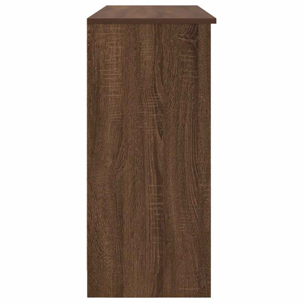 Sideboard Braun Eichen-Optik 101x35x76 cm