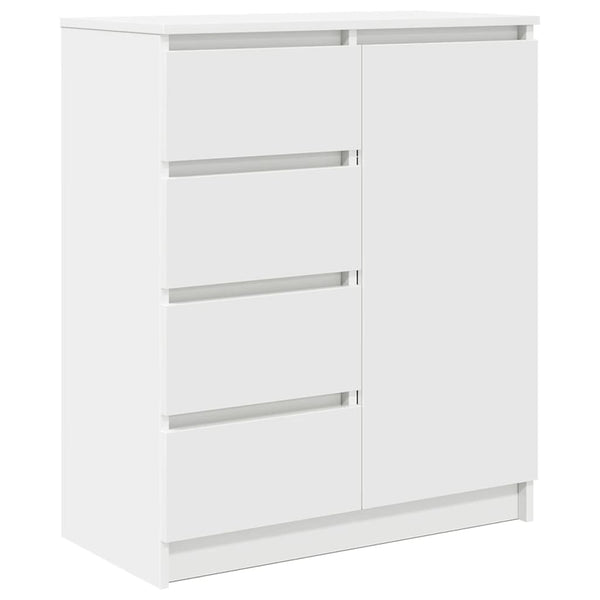 Weißes Sideboard mit Schubladen 71x35x84 cm