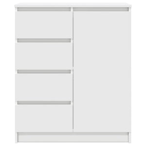 Weißes Sideboard mit Schubladen 71x35x84 cm