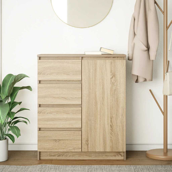Sonoma Eiche Sideboard mit Schubladen