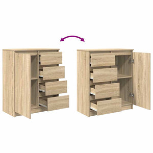 Sonoma Eiche Sideboard mit Schubladen