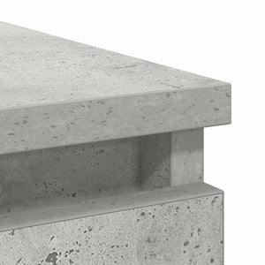 Sideboard Betongrau mit Schubladen