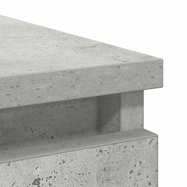 Sideboard Betongrau mit Schubladen