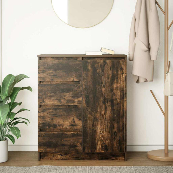 Sideboard Räuchereiche mit Schubladen 71x84 cm