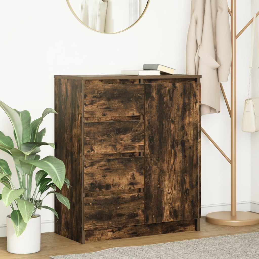 Sideboard Räuchereiche mit Schubladen 71x84 cm