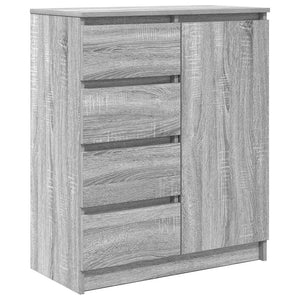 Sideboard Grau Sonoma mit Schubladen 71x84 cm