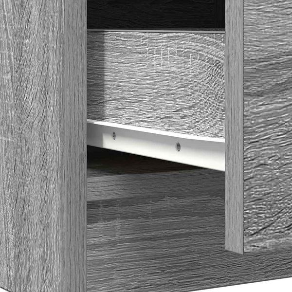 Sideboard Grau Sonoma mit Schubladen 71x84 cm