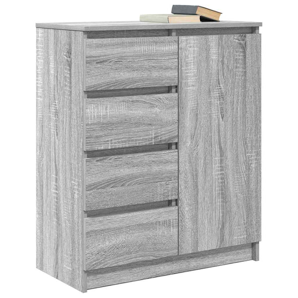 Sideboard Grau Sonoma mit Schubladen 71x84 cm