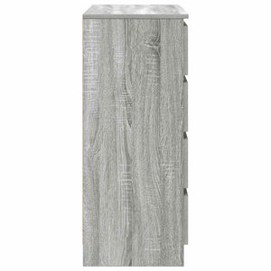 Sideboard Grau Sonoma mit Schubladen 71x84 cm