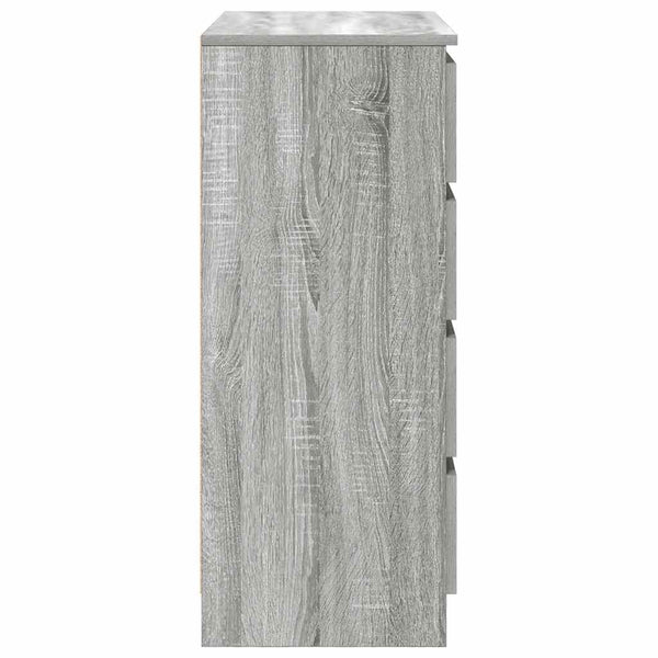 Sideboard Grau Sonoma mit Schubladen 71x84 cm